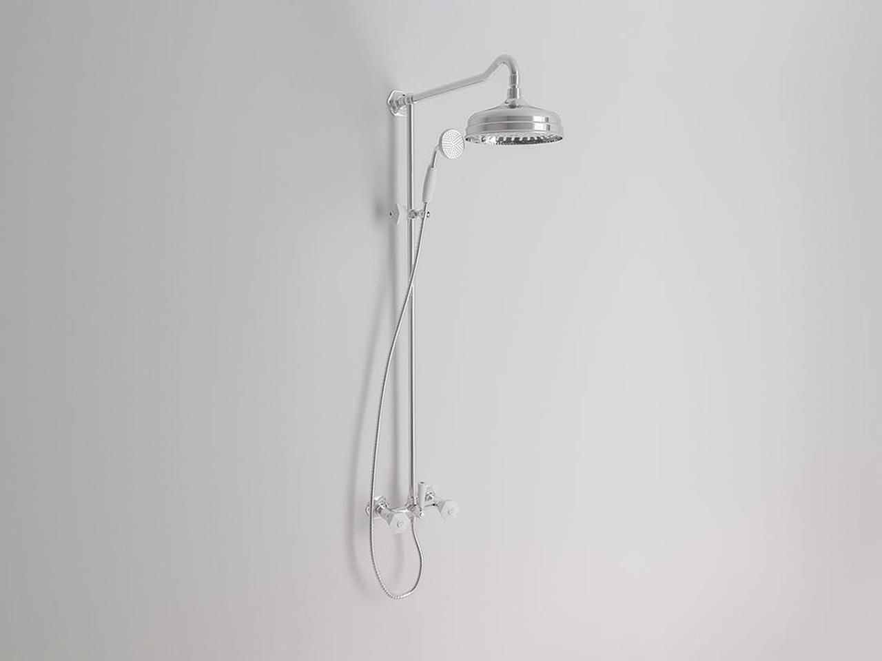 Настенная душевая колонна с ручным душем Park Avenue Белый ARCH-00034801 - Вид №1