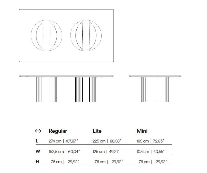 Стол для пинг-понга из керамогранита и Феникса LAVA MANDO ARCH-00004320 - Вид №2
