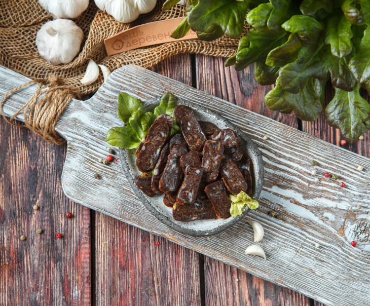 7474 Суджук из говядины (нарезка) Вкусляндия 