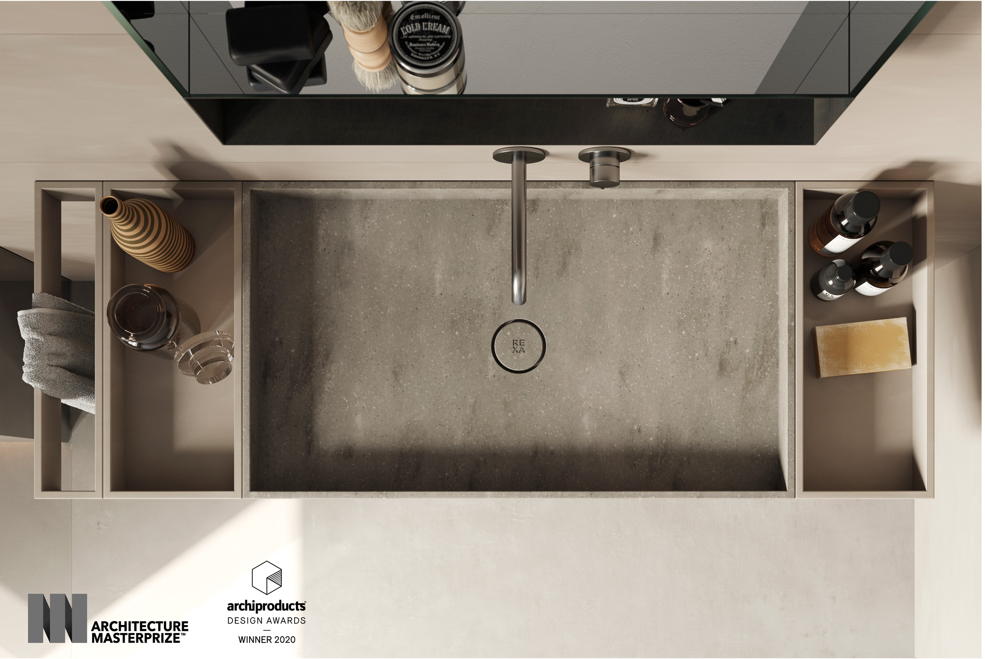 Rexa Design Умывальник с ваннами REXA-ST297 