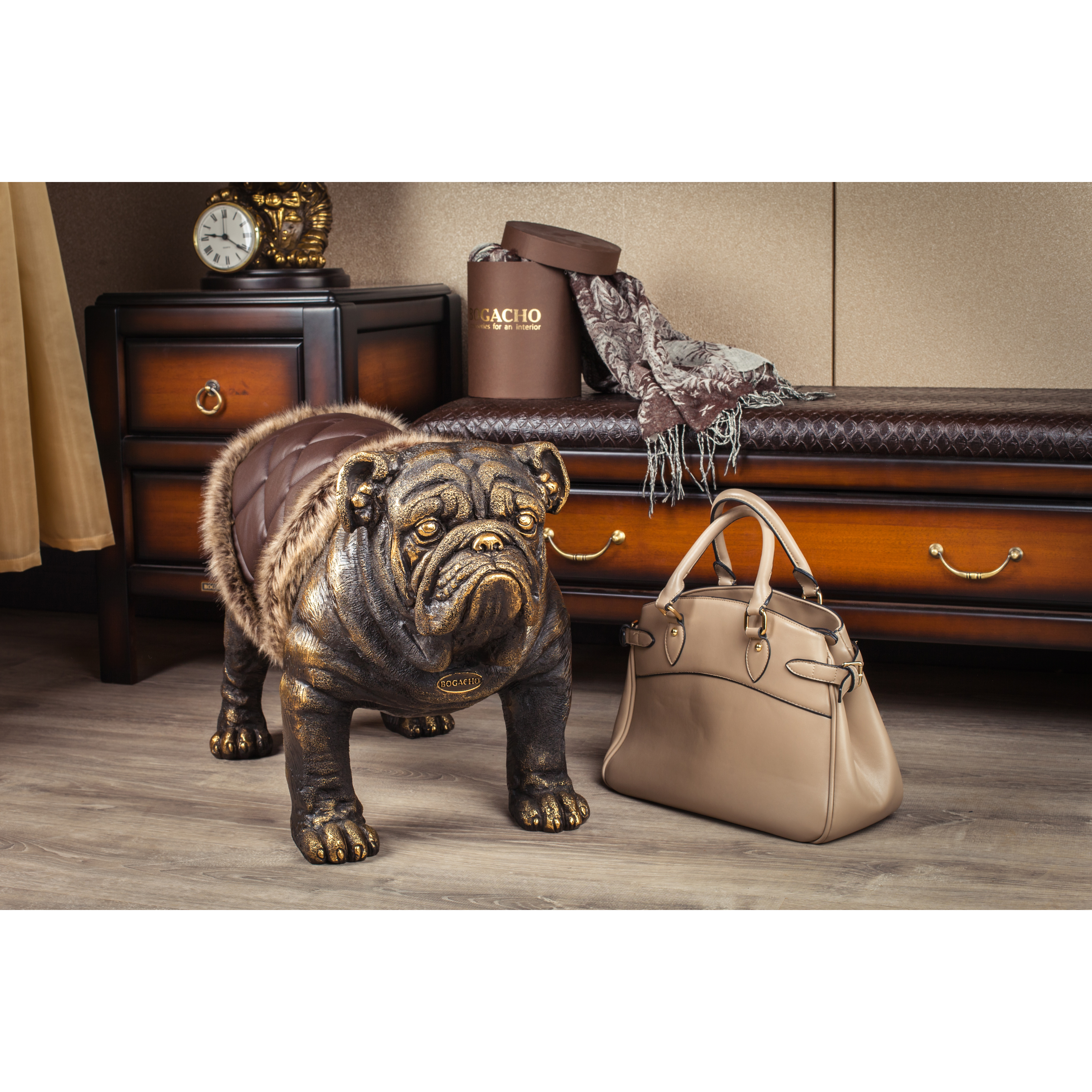 77068 Садовая скульптура Сэр Винстон с накидкой BOGACHO 4627138245231 - Вид №8