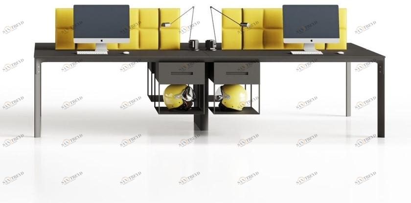 CUF Milano Скамья со звукопоглощающими панелями и центральной полкой Seventy seven sun-id-1462137