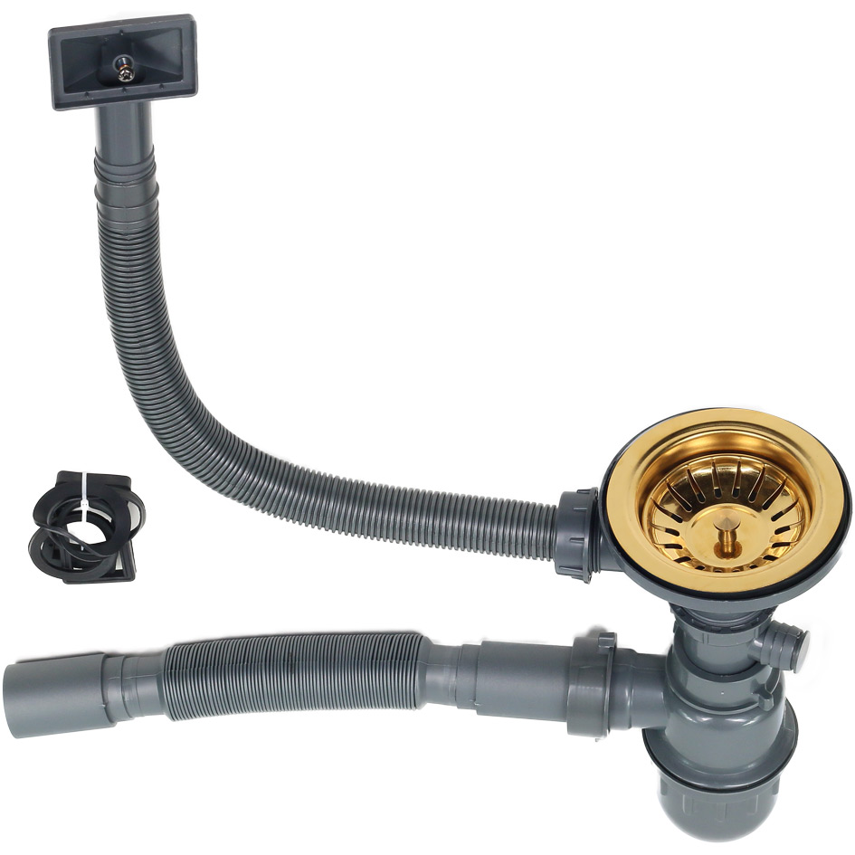 Мойка D5343HG MELANA ProfLine 3,0/220 ЗОЛОТО врезная прямоугольная D5343HG D5343HG золото - Вид №2