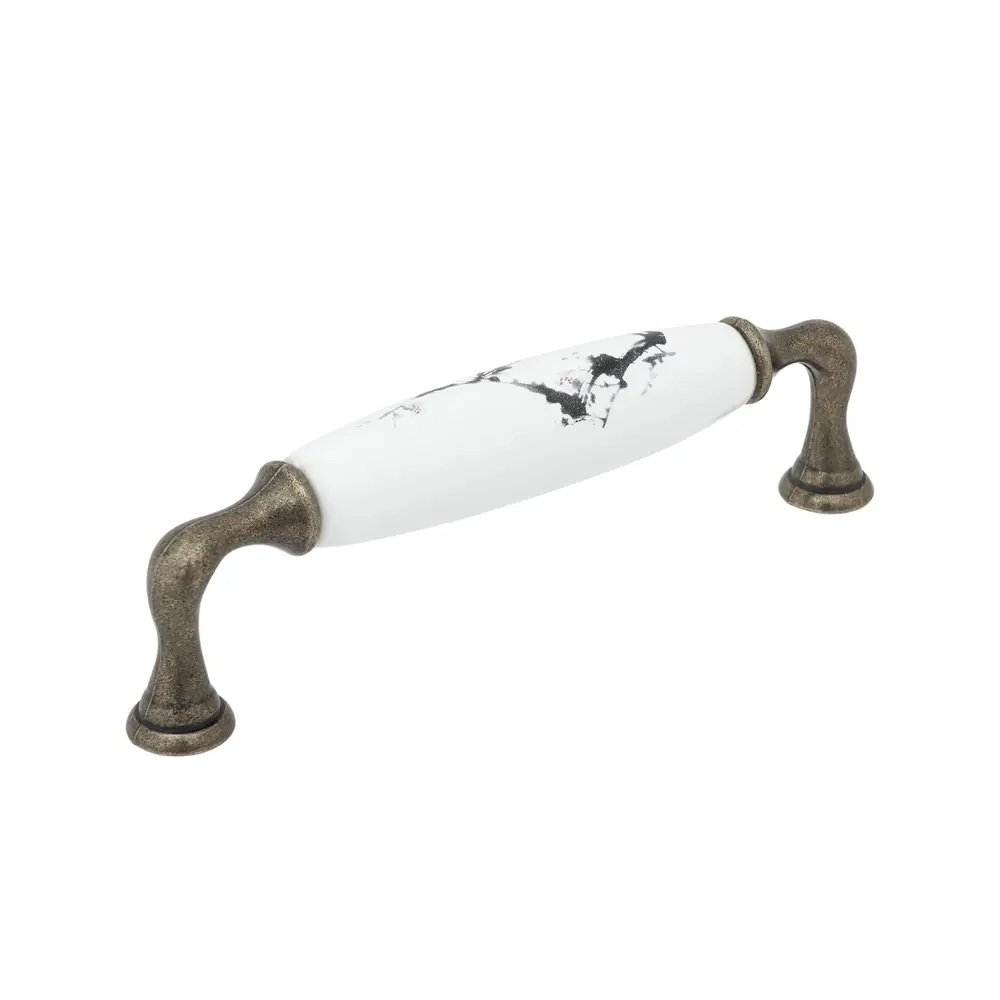 86899815 Ручка-скоба мебельная Casalingo ЦАМ 128 мм цвет бронза STLM-1007696 PALLADIUM 