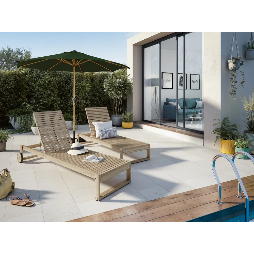 Зонт садовый Naterial Agora 2.9 м темно-зеленый STLM-2201848 - Вид №6