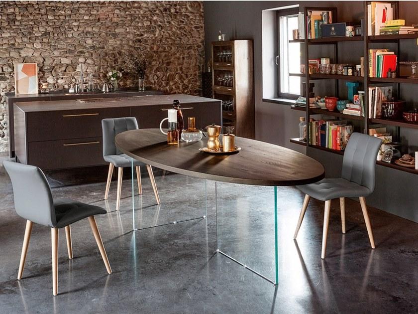 Devina Nais Овальный обеденный стол из массива дерева sun-id-1478464 - Вид №1