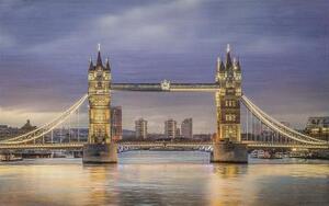 Бридж синий 01 25х40