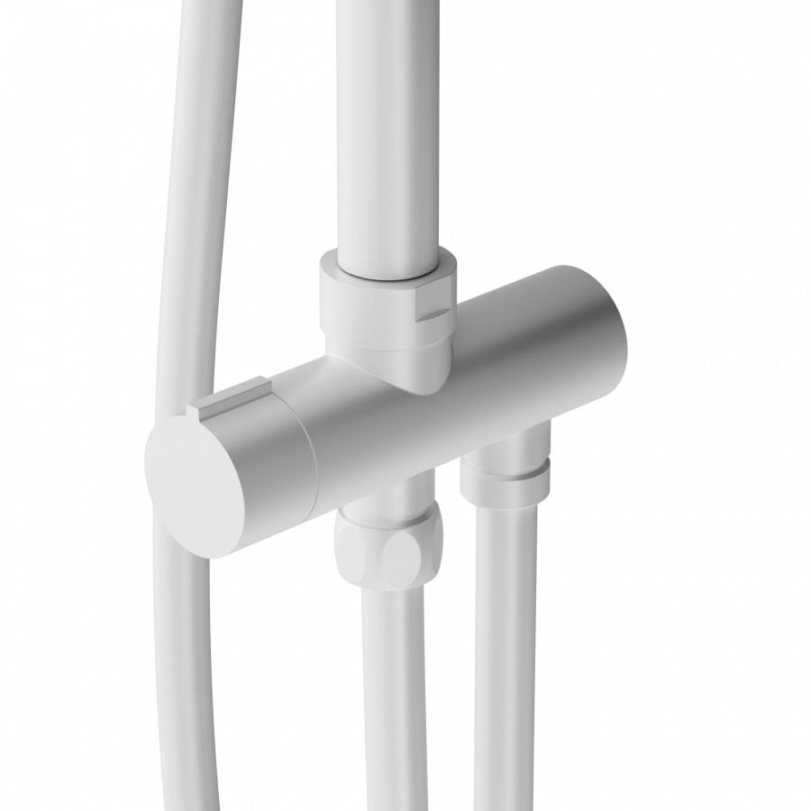 F43885A24 набор 2в1: см-ль д/душа верхний душ d 220 мм ручн.душ 110 мм 1 ф-ция душевая шта AM.PM X-Joy  - Вид №3