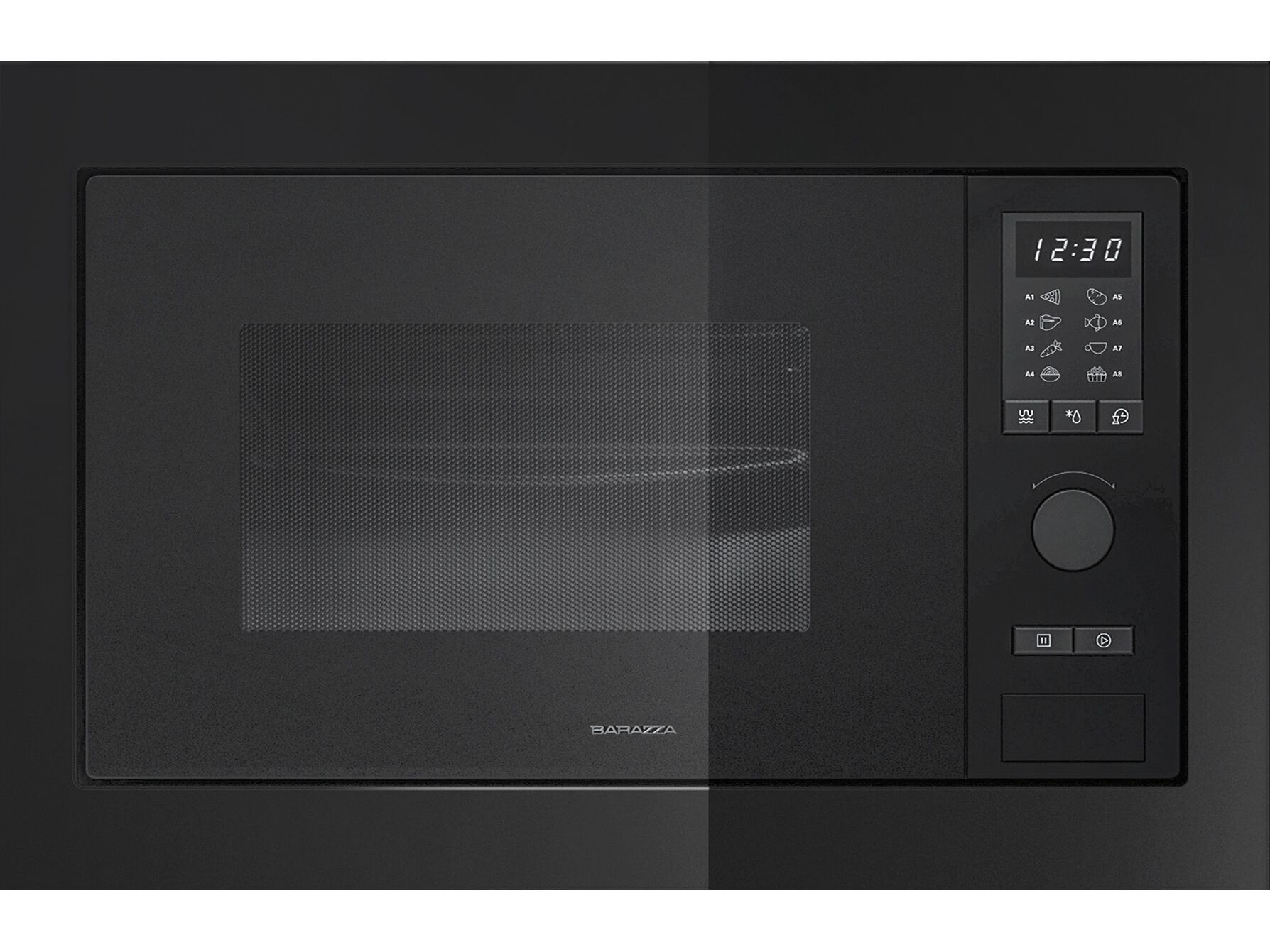 Стеклянная встраиваемая микроволновая печь Barazza Icon One ARCH-00116631