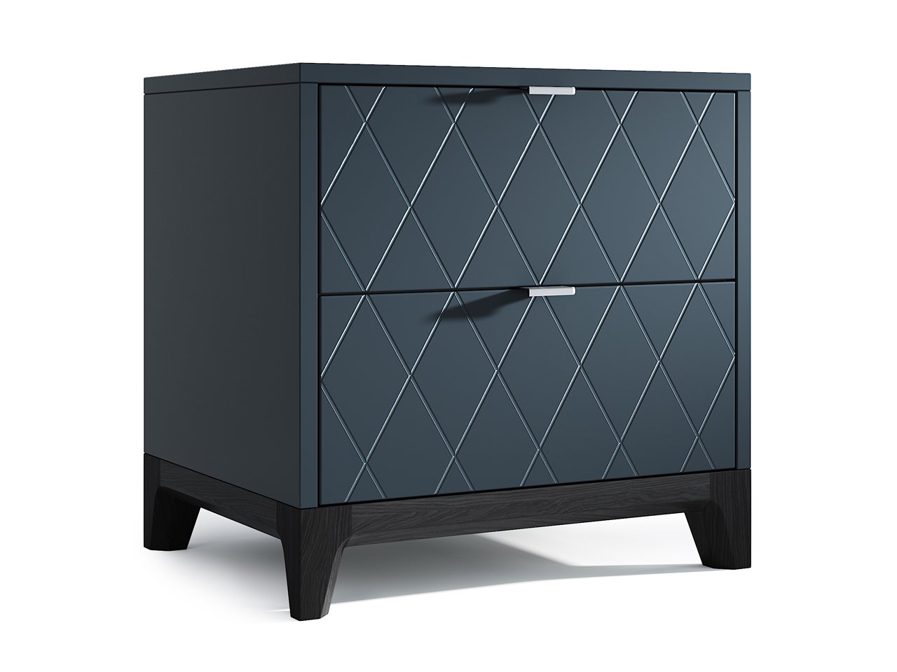 Тумба прикроватная черная Case THE IDEA  210318 Черный  - Вид №1