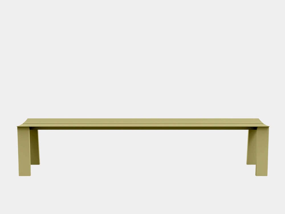 Алюминиевая скамья с порошковым покрытием RS Barcelona Seu ARCH-00067573 - Вид №175