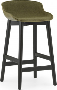 605153 Барный стул 65 см Передняя обивка Black Oak Olive / Main Line Flax Normann Copenhagen Hyg