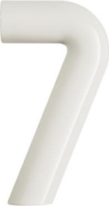 702.165.7 номера домов HEWI Türzubehör