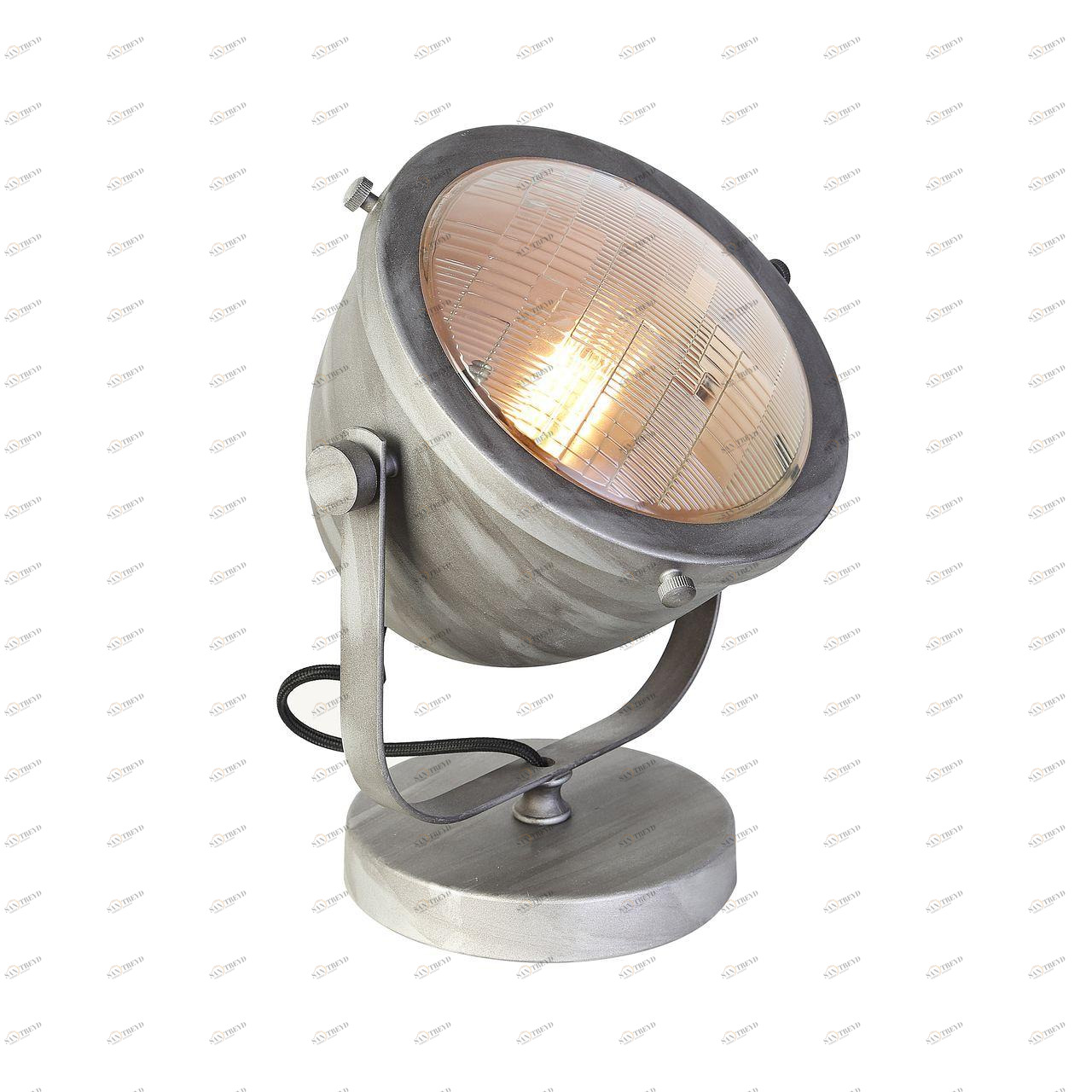 Настольная лампа Favourite Emitter 1900-1T FAVOURITE КЛАССИЧЕСКИЕ 080914 Серебро;серый 