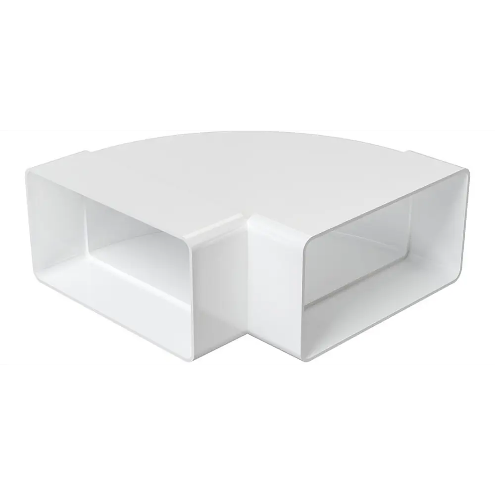 Колено горизонтальное Fonet 55x110 мм 90 градусов пластик STLM-2028219