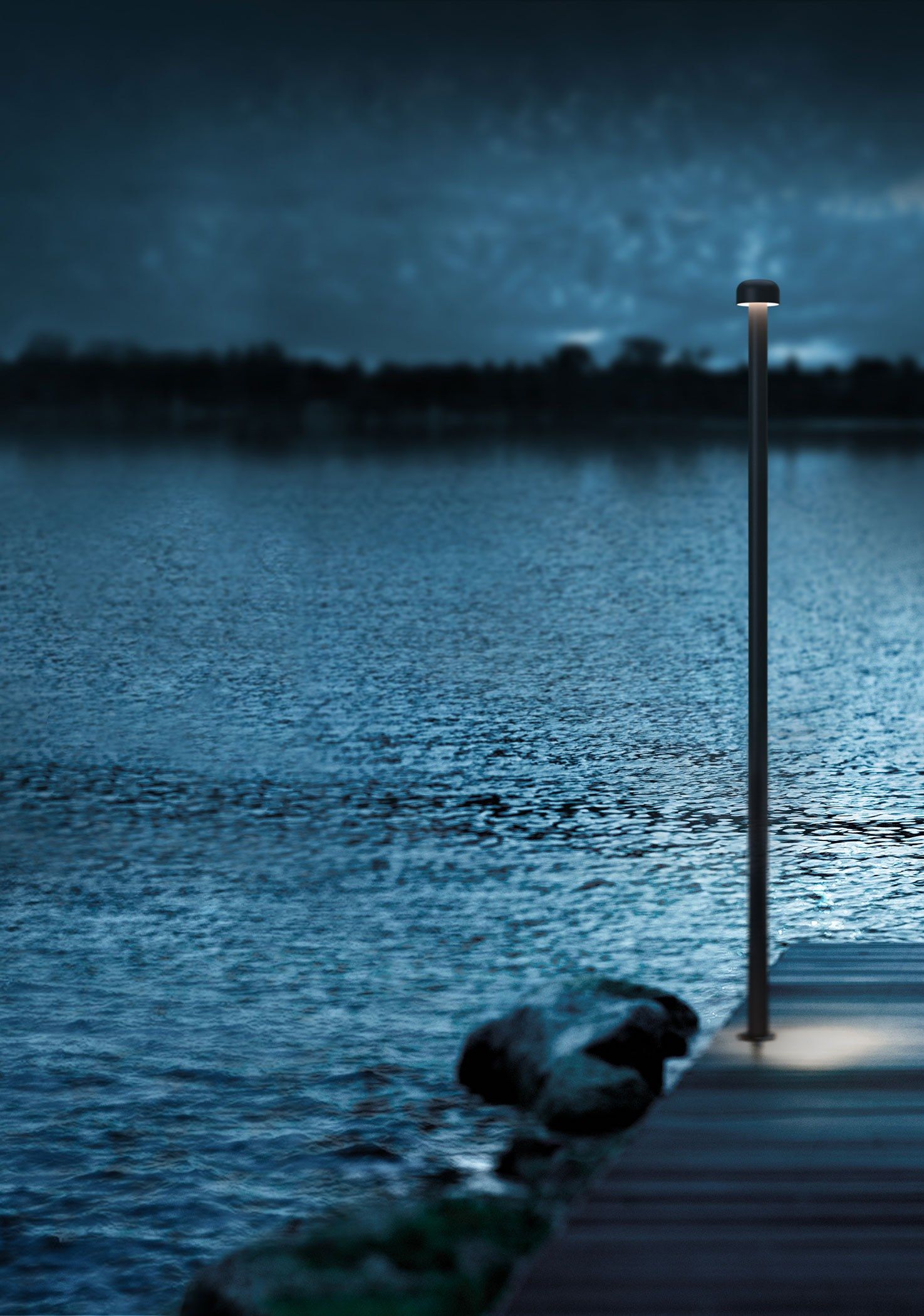 Алюминиевый светодиодный уличный фонарь для сада Flos Bellhop ARCH-00143916 - Вид №2