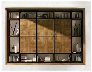 Стенка  CASTELLAN Lansing Black