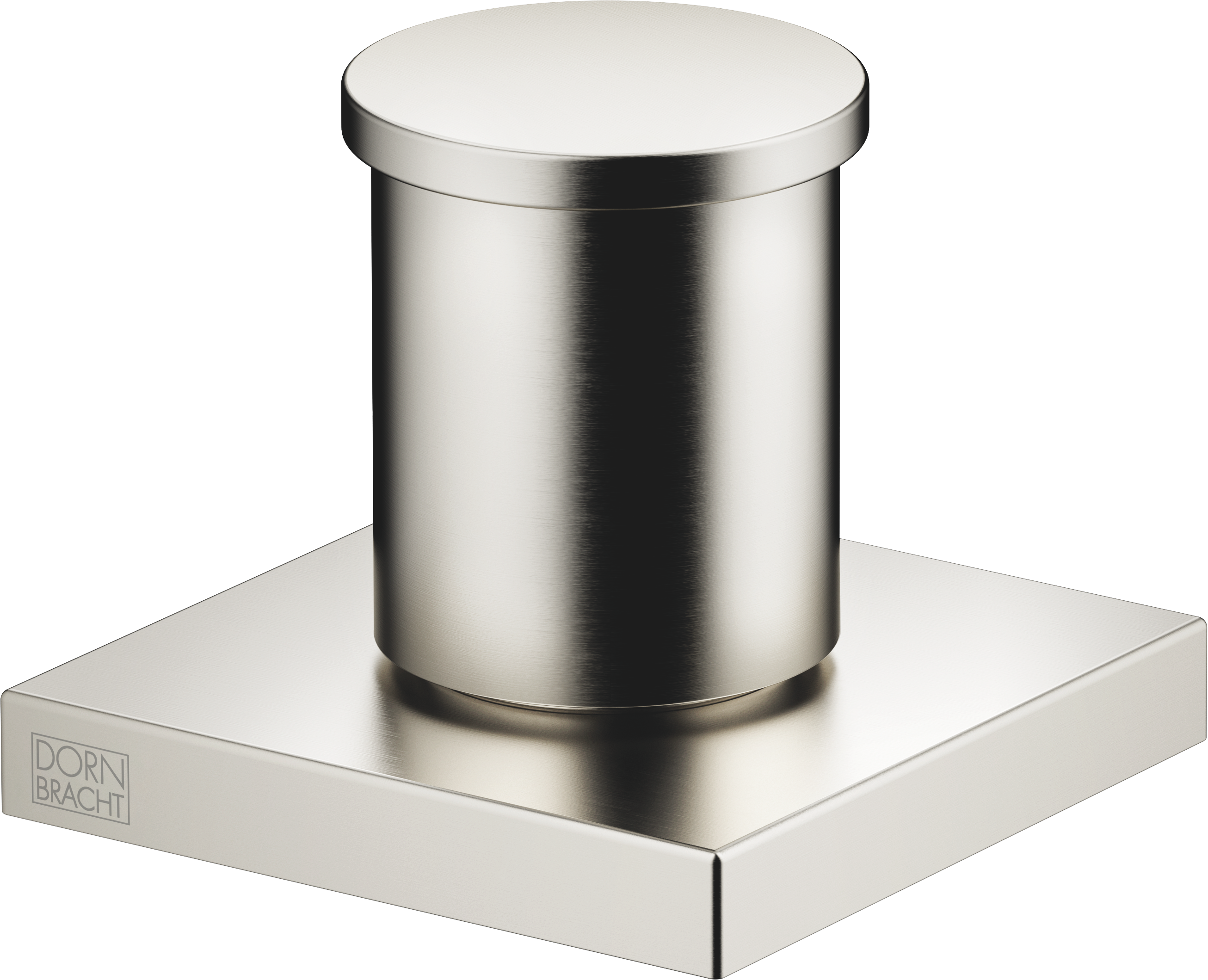 Двусторонний переключатель для установки на край ванны или на край плитки – матовая платина 29140670-06