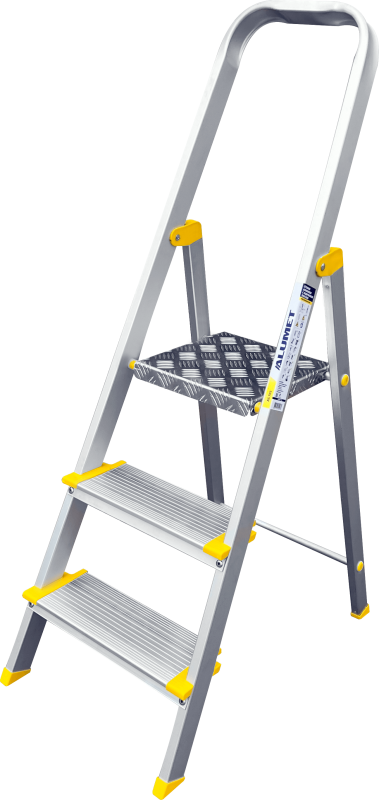 Стремянка алюминиевая профессиональная с анодированным покрытием АS 703