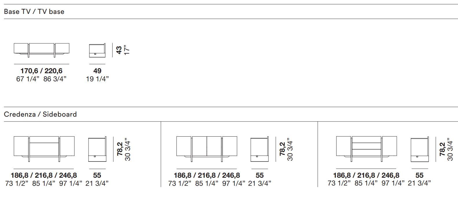 Деревянный шкаф Alf DaFrè Recta ARCH-00017756 - Вид №8