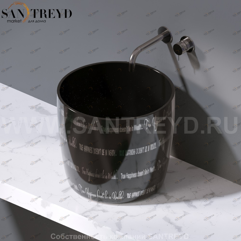 L106.421P Накладная раковина на столешницу  овальная A. e T. Italia PILLAR AeT ITALIA