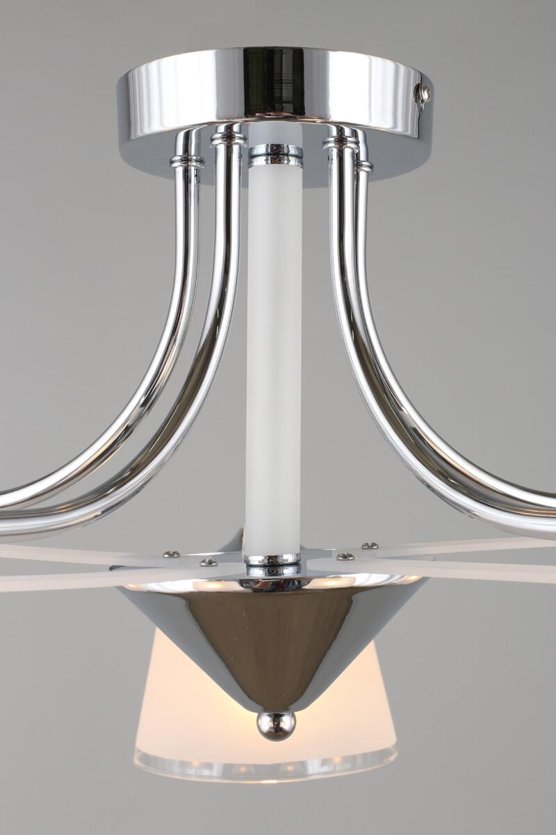 Потолочная люстра Omnilux Rosate OML-65307-05 OMNILUX ROSATE 328323 Белый;хром  - Вид №1