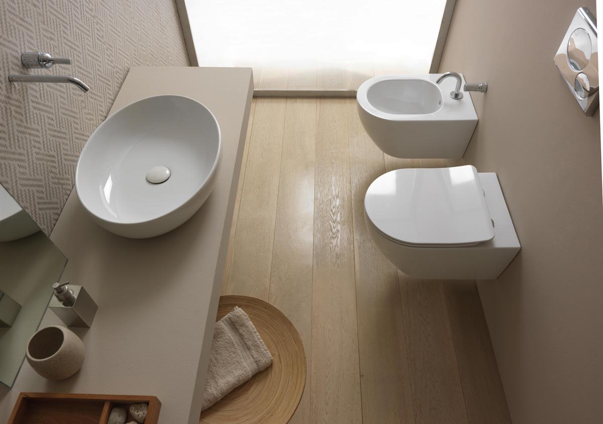 LKBISO22 Подвесное биде настенное GSG CERAMIC Like - Вид №4