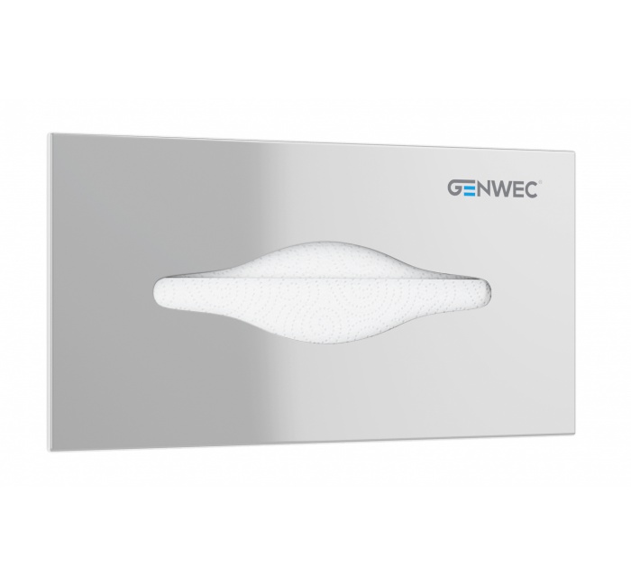 GW03 16 04 02 Genwec Встраиваемый диспенсер для салфеток из глянцевой нержавеющей стали 304 