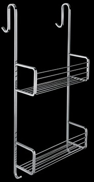 GH159 Мыльница для душевой кабины, подвесная, надверная, сетчатая, двухъярусная, латунная bagno&associati Complementi