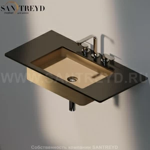 MW60SP9004 Накладная раковина под столешницу  квадратная Ceramica Flaminia Miniwash