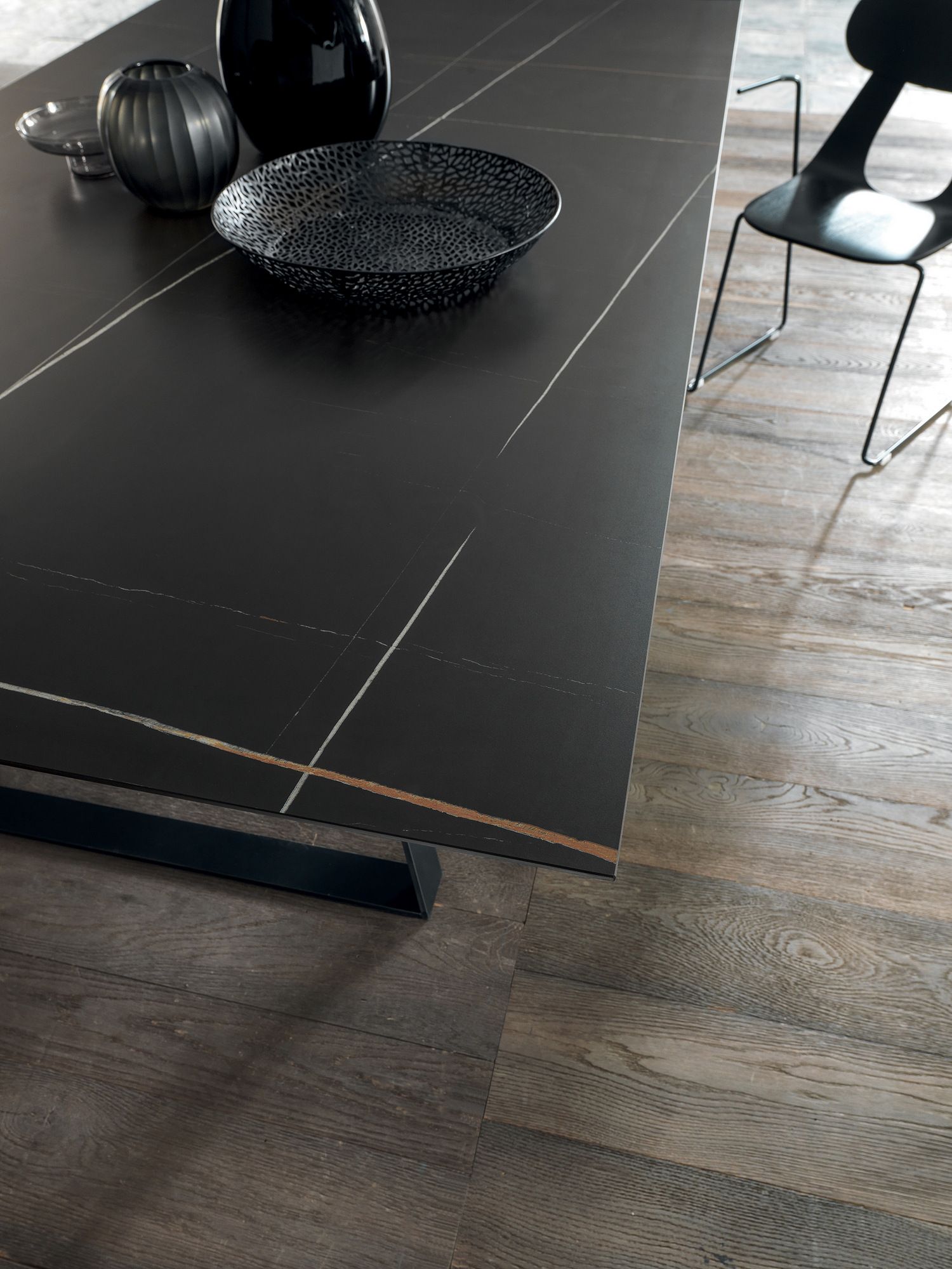 Прямоугольный обеденный стол из керамогранита MODULNOVA Blade ARCH-00116421 - Вид №2