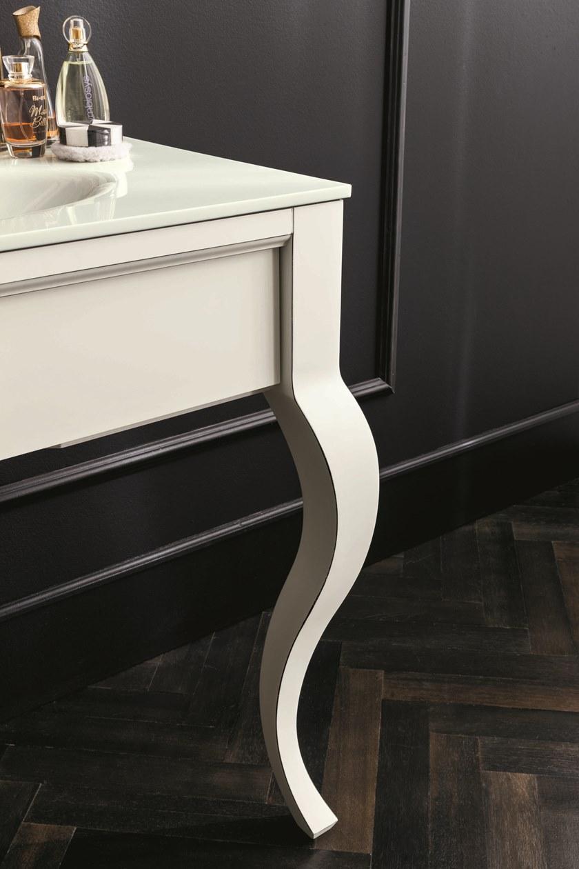 ARTELINEA Лакированная напольная мойка-консоль с ящиками  Al 533  - Вид №3