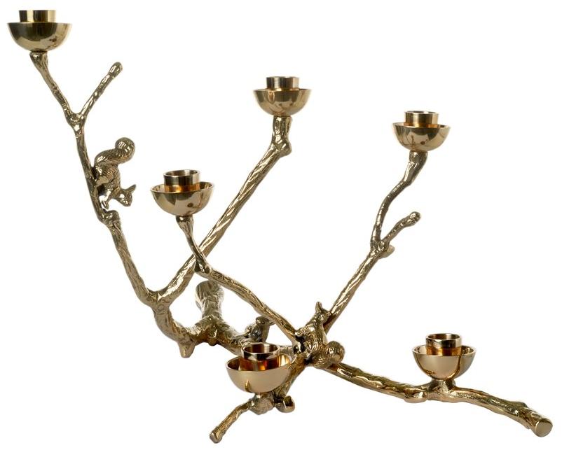 Pols Potten Подсвечник из латуни Twiggy 375-225-022 - Вид №2