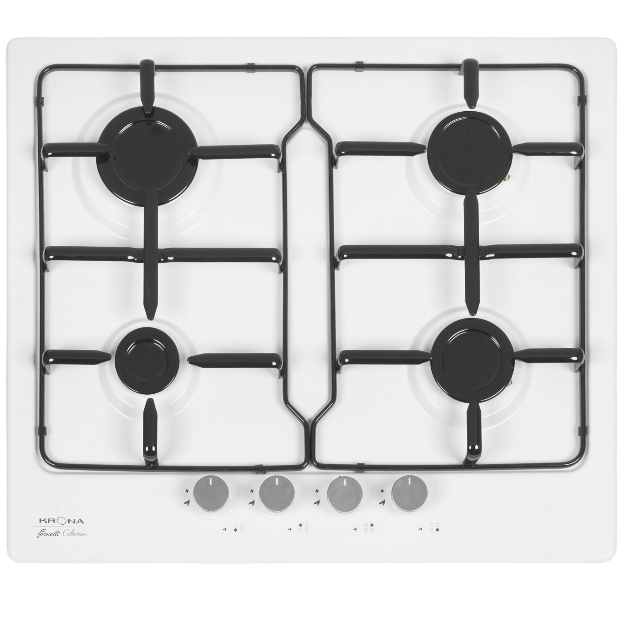 8184297 Газовая варочная поверхность KRONA ORTICA 60 WH KRONA1 STDN-0060141