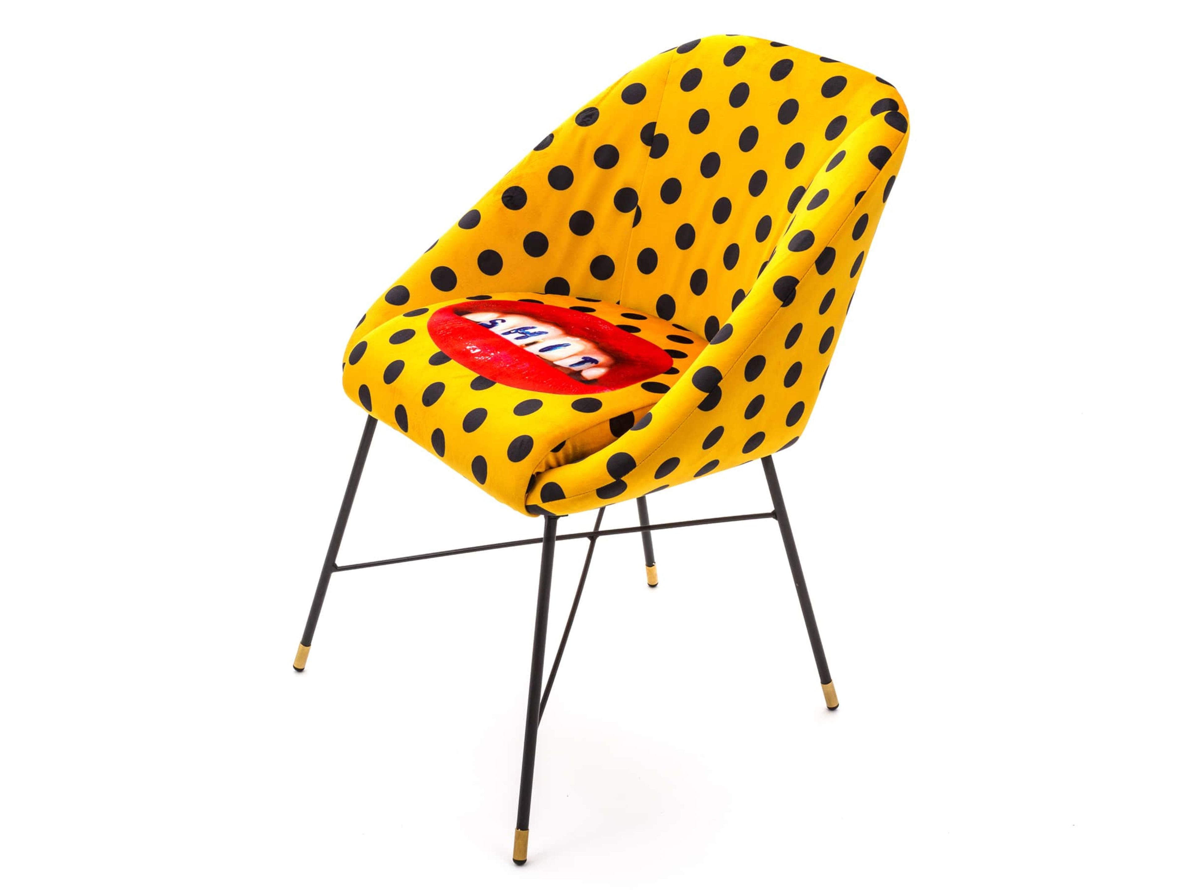 Мягкий тканевый стул с подлокотниками Seletti Seletti wears Toiletpaper ARCH-00071403 - Вид №6