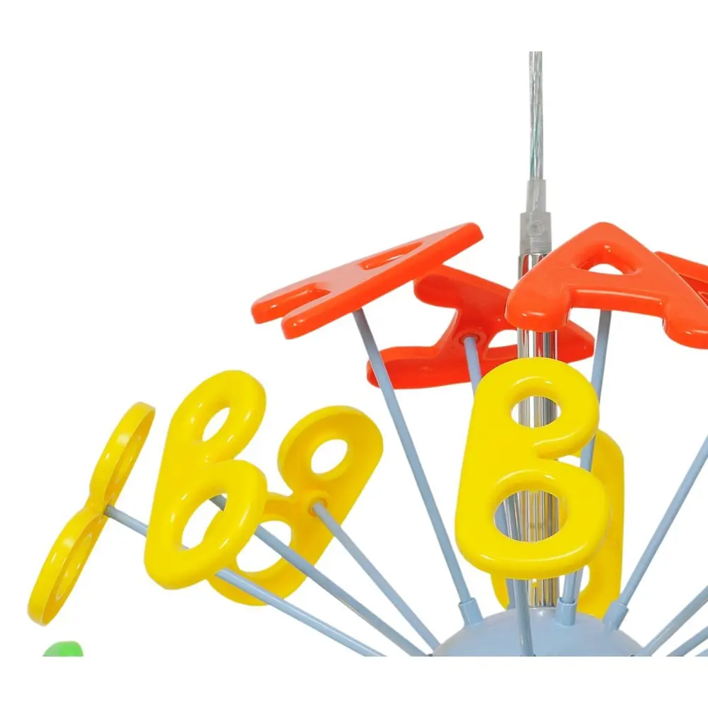 Люстра Улыбка 5xE14х40 Вт, металл/пластик, цвет мультиколор MW-Light STLM-2156879 - Вид №3