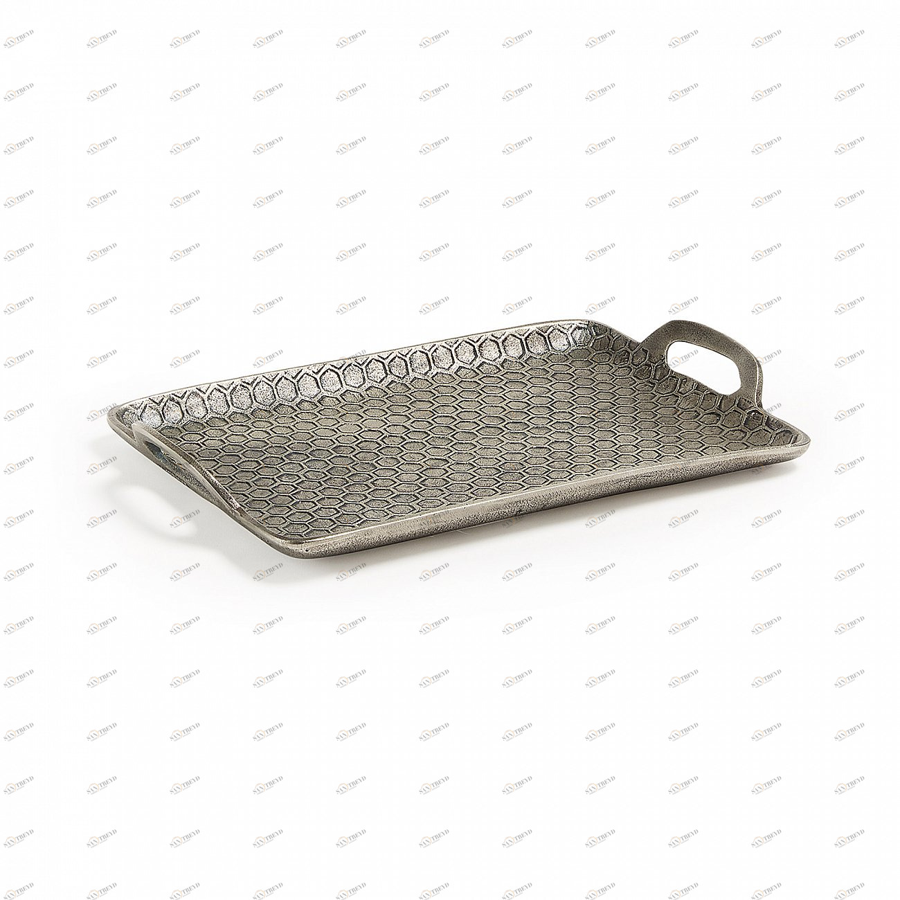 Поднос металлический серебро Linee от La Forma LA FORMA LINEE 00-3865230 Серебро