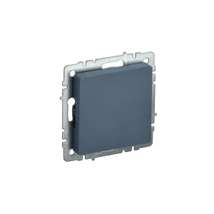 Заглушка с суппортом IEK Brite цвет маренго