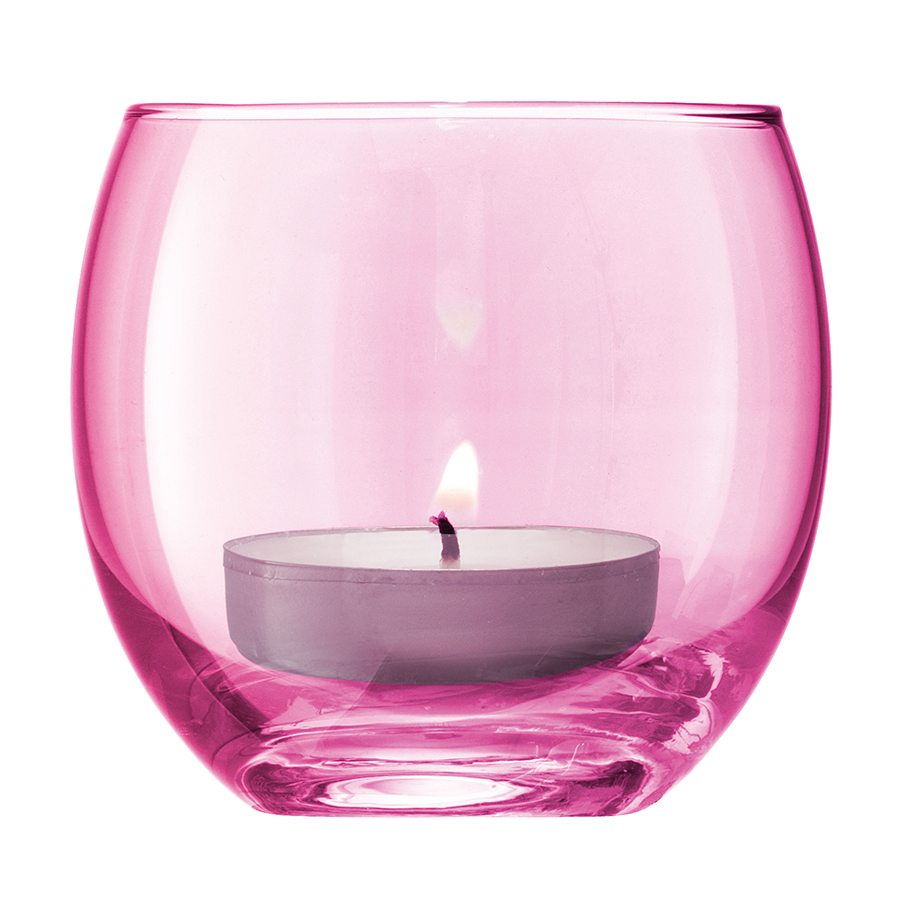 Набор из 4 подсвечников для чайных свечей Polka пастель LSA International G57006294 - Вид №10