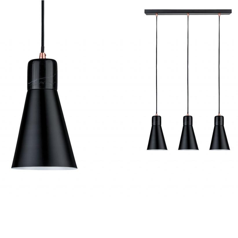 Подвесной светильник Paulmann Ivar 79608 PAULMANN ДИЗАЙНЕРСКИЕ, IVAR 199650 Черный  - Вид №1