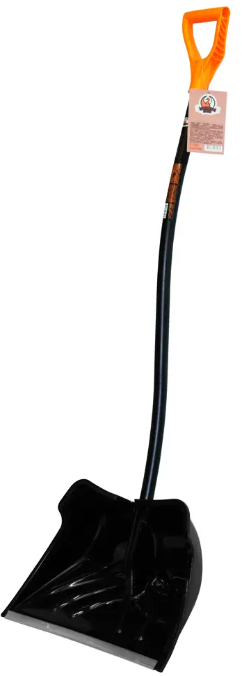 Лопата для снега Павловская Заря Prof с алюминиевым черенком 89168323