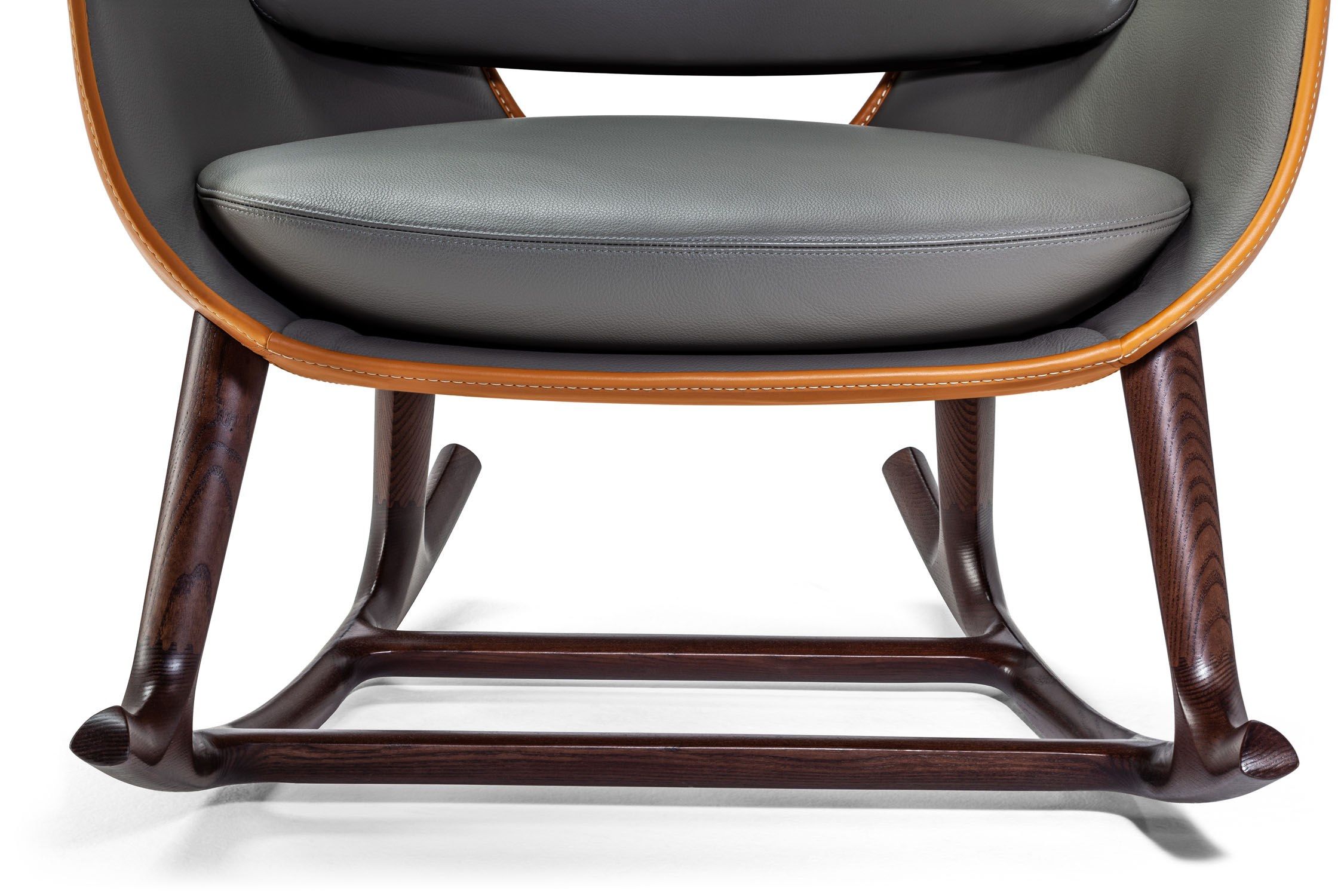 Кресло-качалка с подлокотниками Poltrona Frau коллекция-диваны и кресла ARCH-00012779 - Вид №4