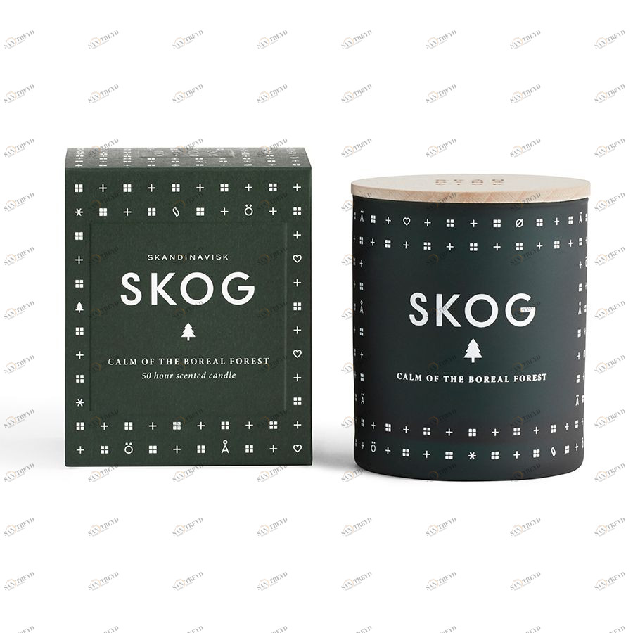 Свеча ароматическая SKOG с крышкой, 190 г S K A N D I N A V I S K SK1102