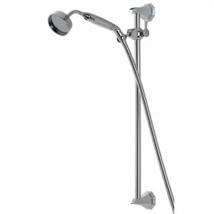 Traditional bathrooms Ручной душ ART DÉCO и стенка с регулируемым по высоте держателем Pr5185.nk