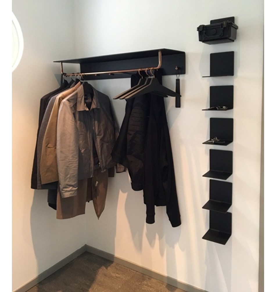 FROST Полка 4020 15x15x15cм » чёрная Алюминий Черный U4020-B  - Вид №6