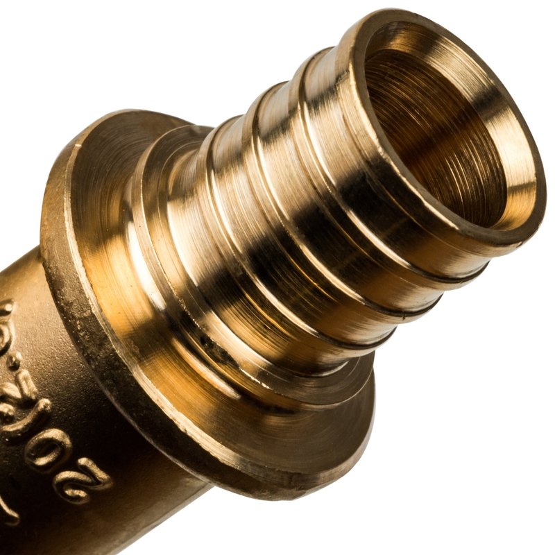 Угольник-переходник ВР 20x3/4" аксиальный для труб из сшитого полиэтилена STOUT SFA0006002034 - Вид №4