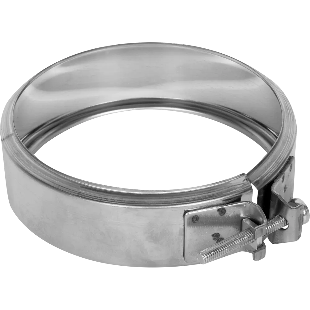 Хомут соединительный Ferum 120x0.5 мм нержавеющая сталь STLM-2055078