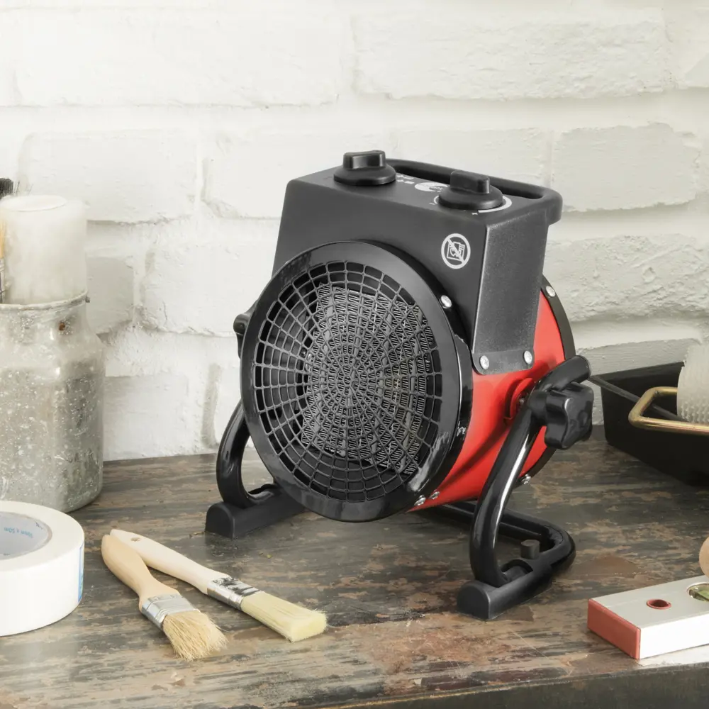 Керамическая тепловая пушка EQUATION 2000 Вт с регулировкой температуры 82409894 STLM-0936413 - Вид №3