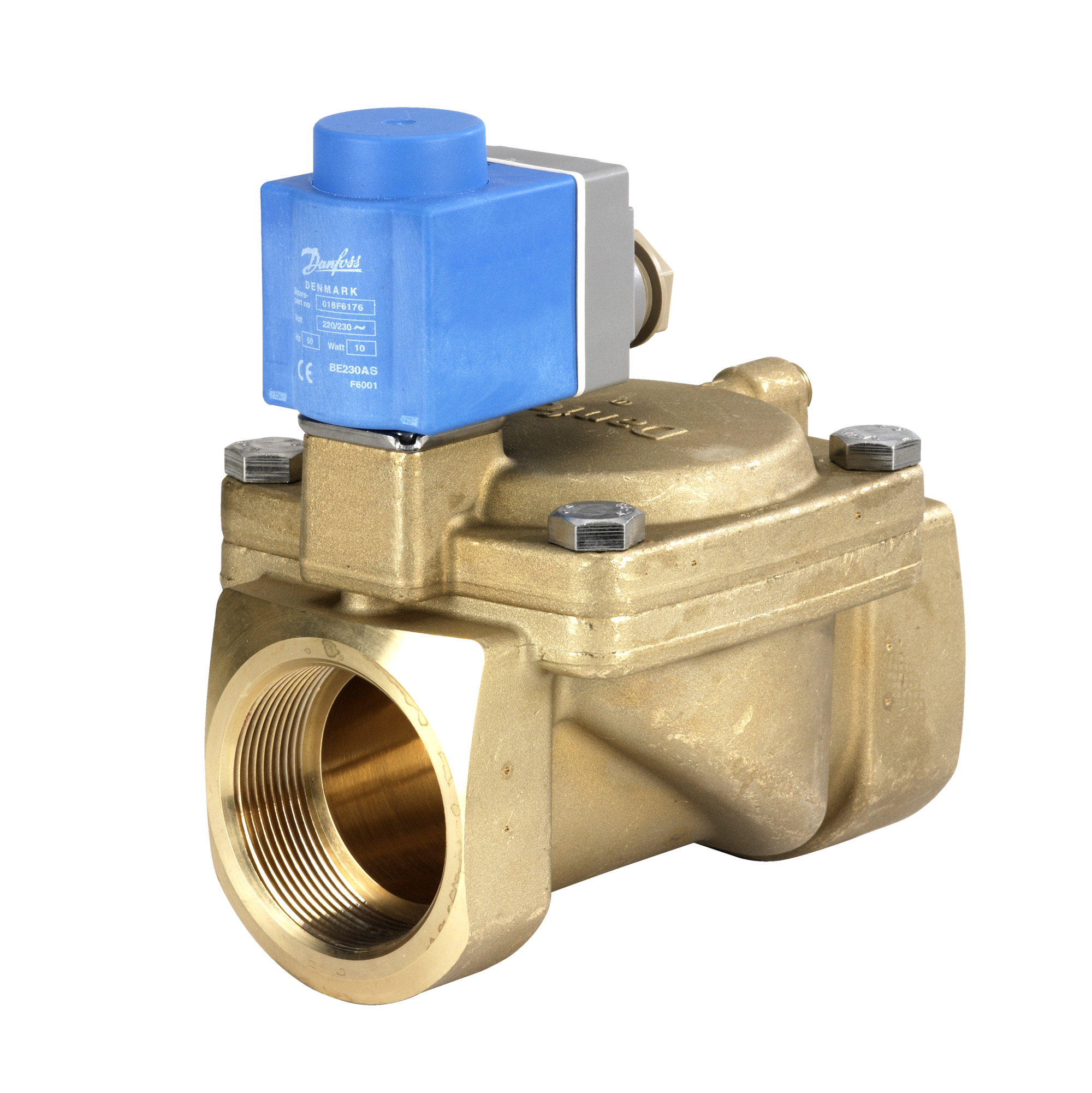 Danfoss EV220B — двухходовые электромагнитные клапаны для общей промышленности Клапан электромагнитный EV220B с кат. 032U151831  - Вид №72