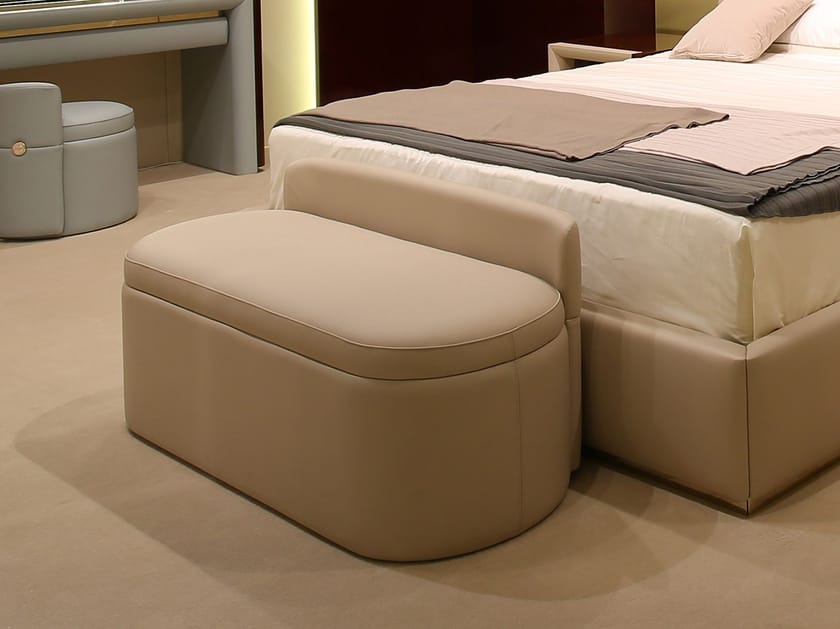 Кожаная мягкая скамья Turri ARCH-00061313